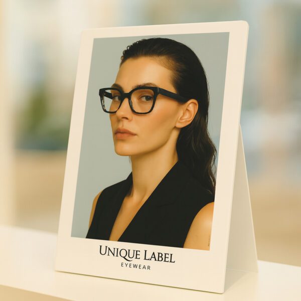 UNIQUE LABEL COUNTER CARD